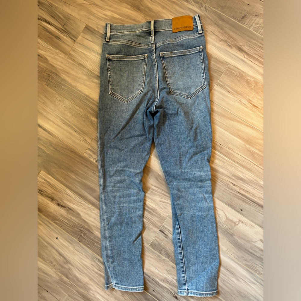 Denim forum jeans from aritzia